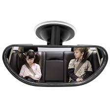 Specchio Auto Posteriore con Ventosa Rotabile 360°
