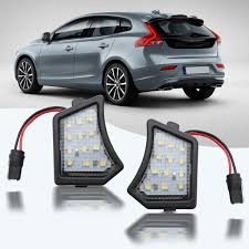 Specchio Illuminato MangWany per Volvo C30 C70 XC70
