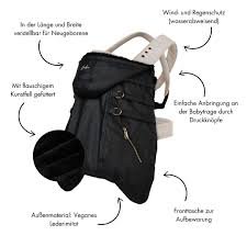 Copertura Invernale Rookie Baby - Taglia 56 - Nero
