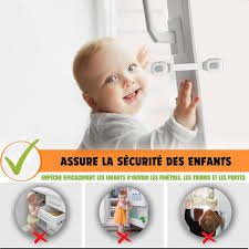 Set Sicurezza Porte per Bambini - Bloc placard Bebe (5 pezzi)