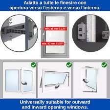 Chiusura Sicurezza Bambini per Finestre - Bianco