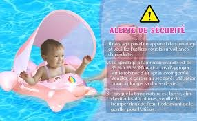 Salvagente Neonato con Parasole