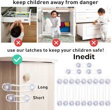 Blocco Sicurezza Bebe per Armadi e Finestre (4 + 2 Pezzi)