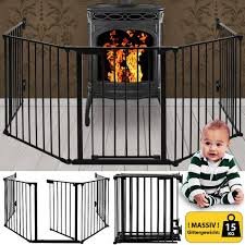 Barriera di Sicurezza Pieghevole per Bambini - 5 Pezzi