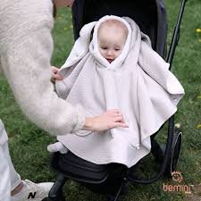 BEMINI - Poncho in Pile per Bambini