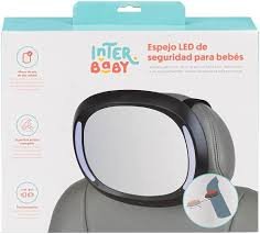 Specchio Auto Interbaby con Luci LED per Seggiolino Posteriore