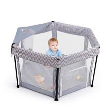 Box Bambini Pieghevole e Portatile con Materasso