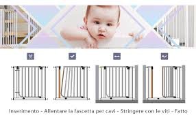 TRILOCK SAFETY: Sicurezza Garantita da 73cm a 222cm Senza Trapano