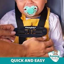 HOMYBABY Fibbia di Sicurezza per Seggiolino Auto