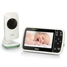Alecto DVM149GN - Baby Monitor con Telecamera e Sensore di Temperatura - Bianco-Verde