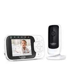 Telecamera Baby Monitor Hubble Connected Nursery View+ con Schermo 2.8" e Visione Notturna
